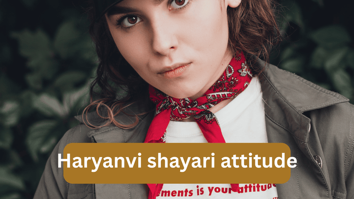 Haryanvi shayari attitude